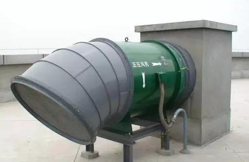 屋頂風(fēng)機(jī)安裝正確實例1